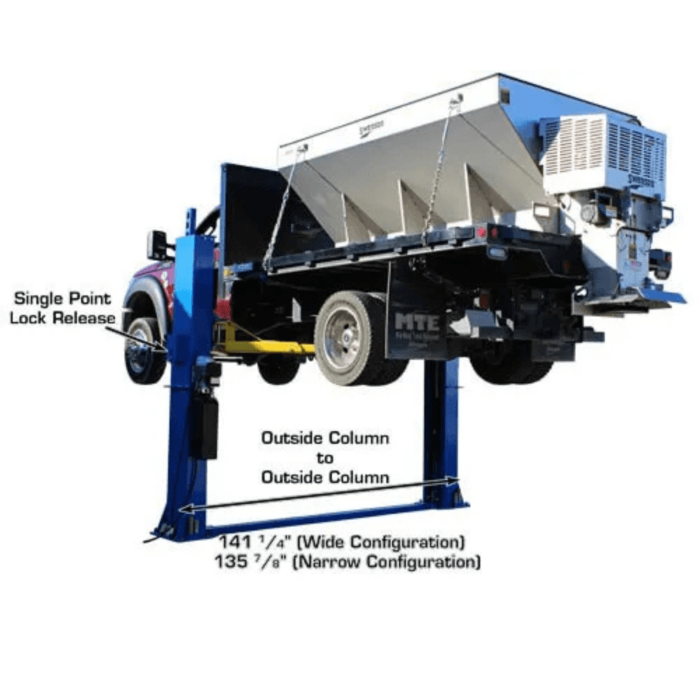 Atlas BP12000X Heavy Duty Baseplate 2-Post Lift 5443kg