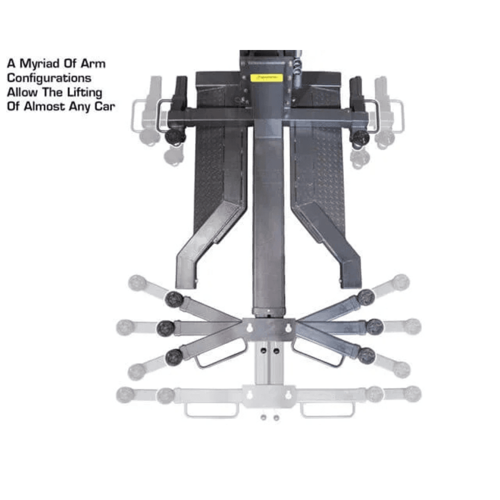 BendPak MDS-6LP Mid-Rise Open-Center Scissor Lift 2721.6kg