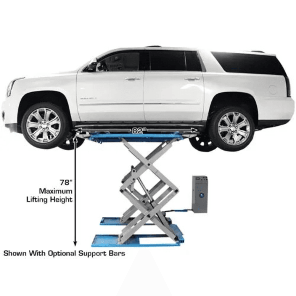 Atlas SLP-9K High Rise Scissor Lift 4082.3kg