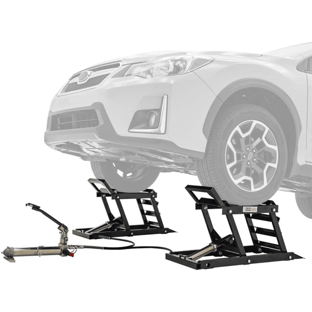 Black Widow Hydraulic Underbody Access Car Lift Ramp 1360.8kg