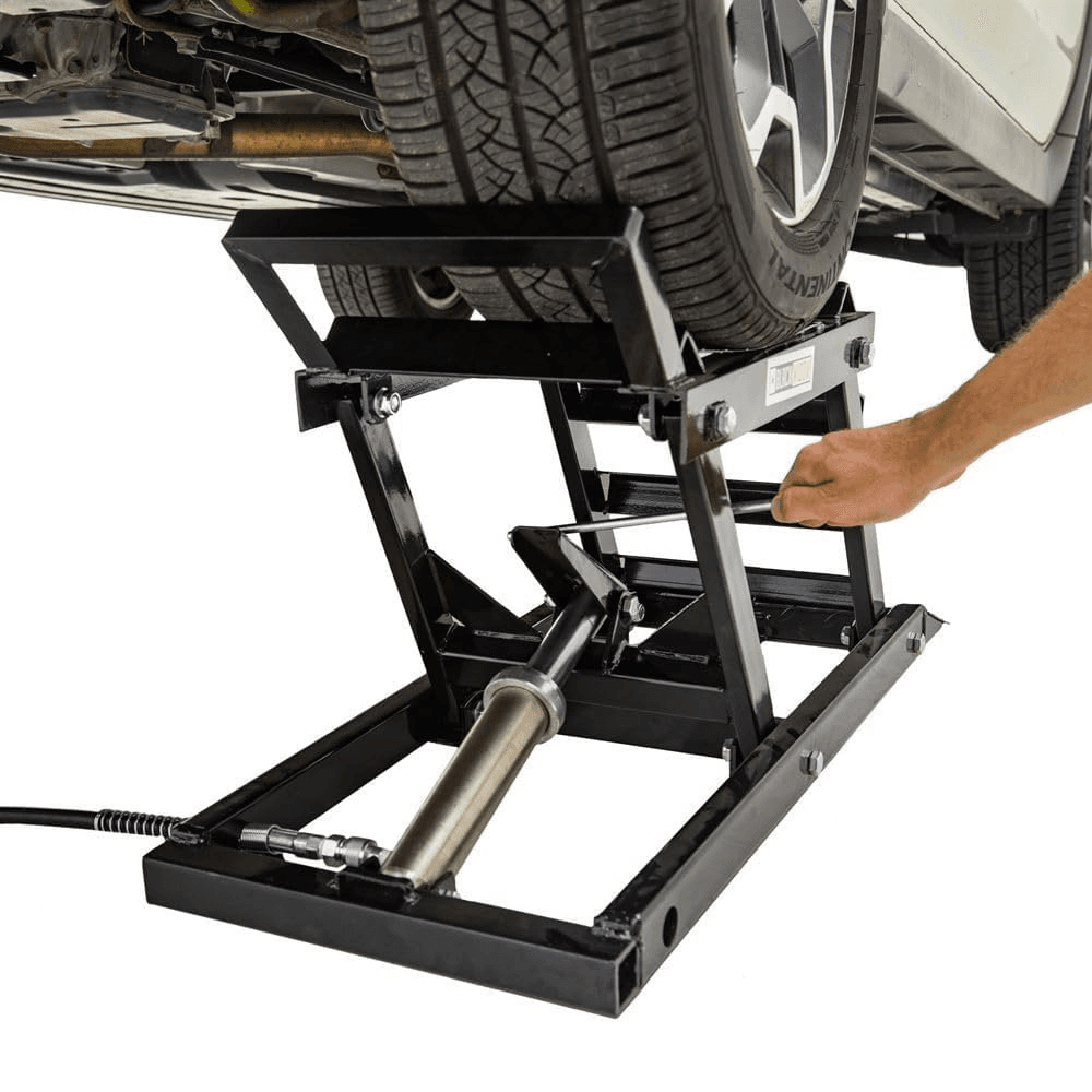 Black Widow Hydraulic Underbody Access Car Lift Ramp 1360.8kg