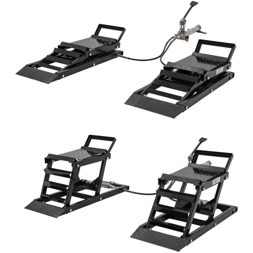 Black Widow Hydraulic Underbody Access Car Lift Ramp 1360.8kg