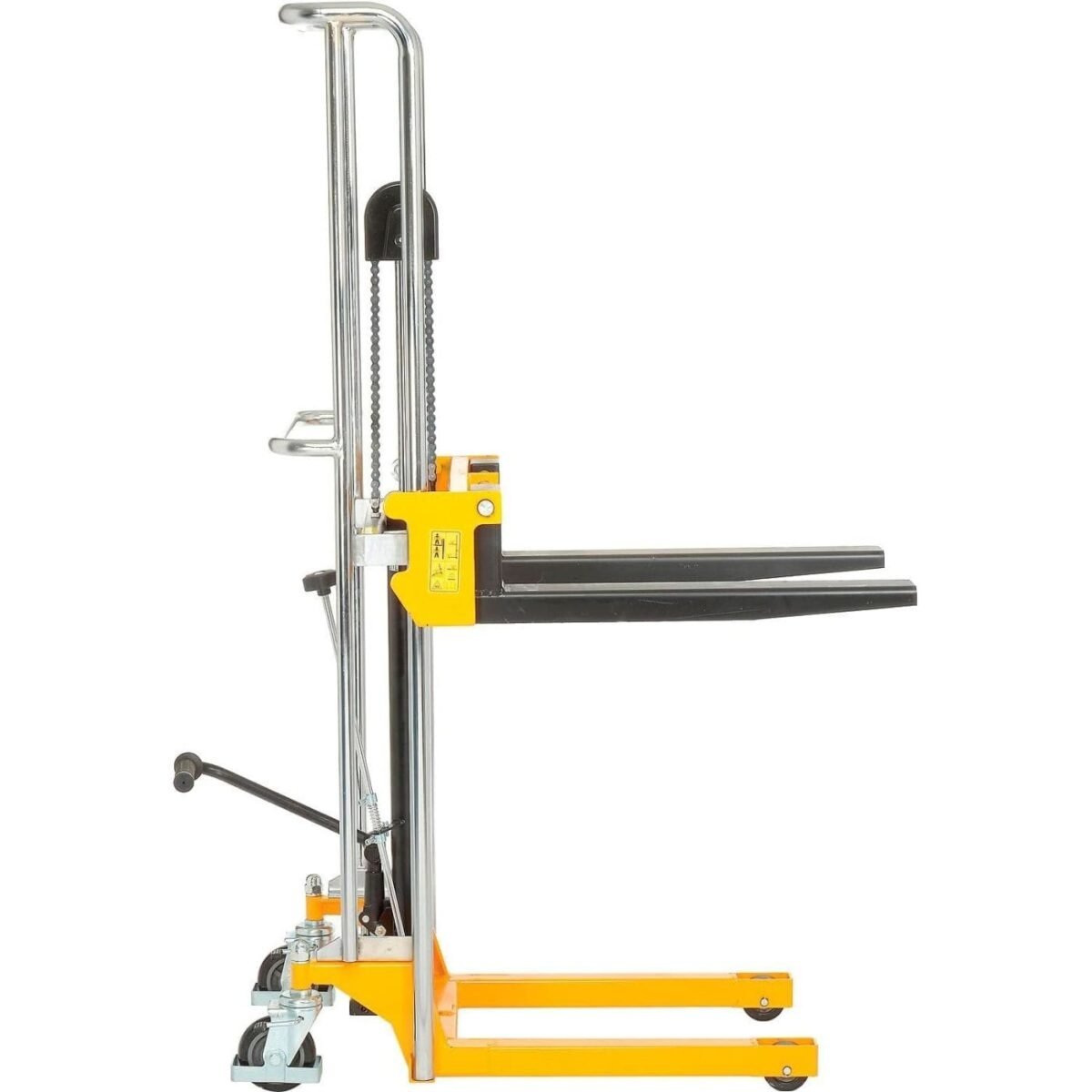 Global Industrial 988935 Manual Lift Stacker 84.8kg