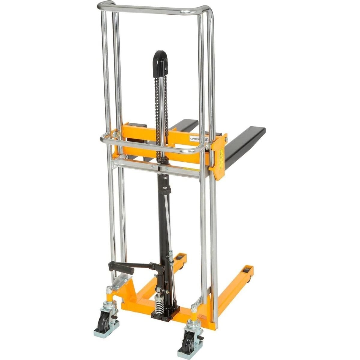 Global Industrial 988935 Manual Lift Stacker 84.8kg