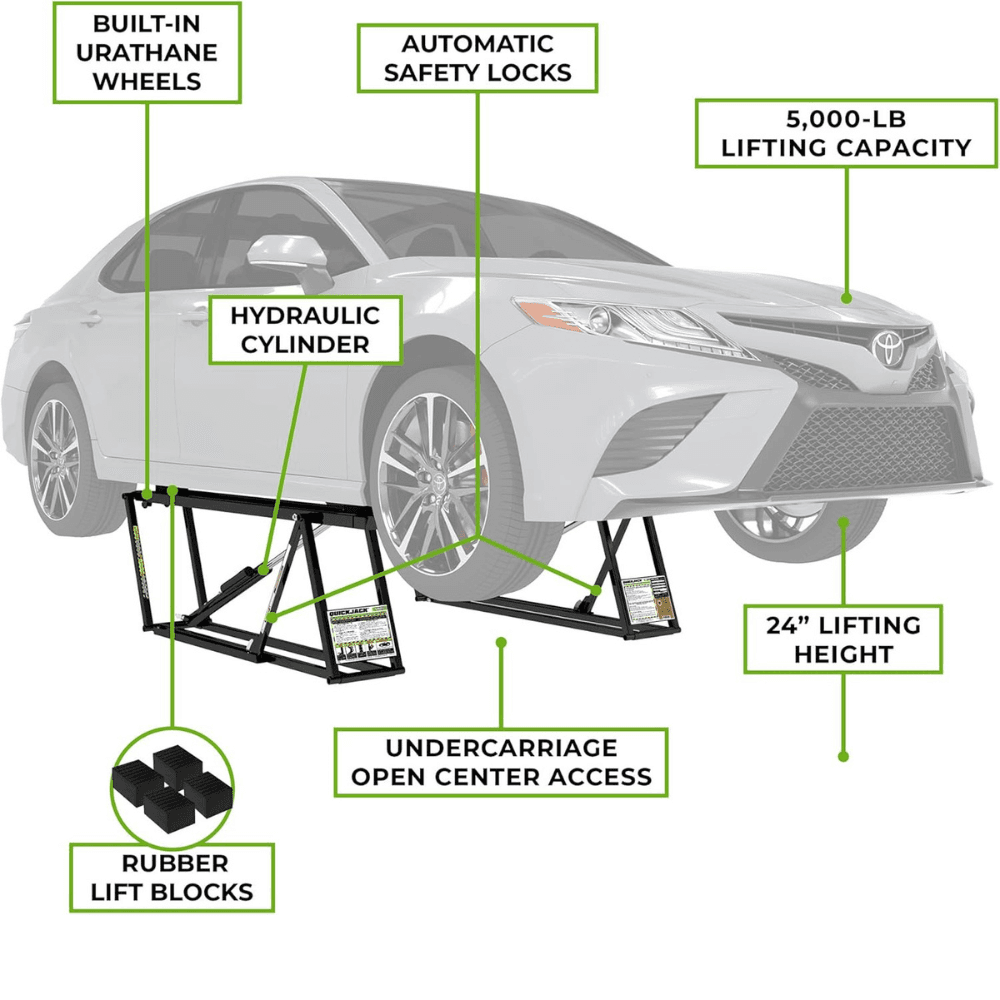 QuickJack 5000TL Portable Car Lift 2268kg