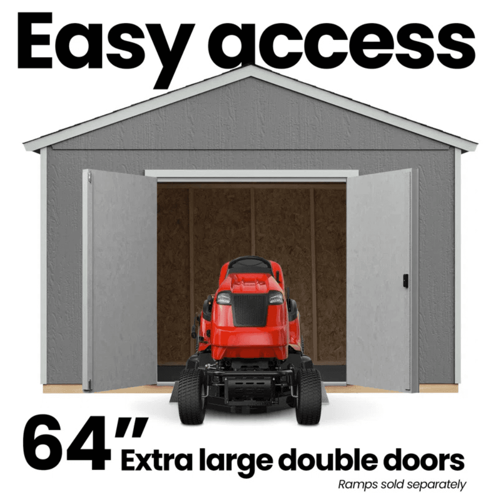 Astoria 3.7m x 3.7m Outdoor Wood Storage Shed