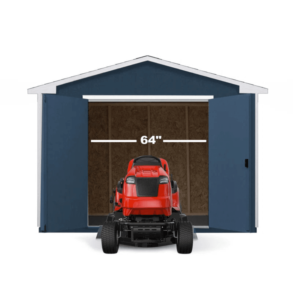Charleston Value Gable Outdoor Wood Shed 3m x 4.9m