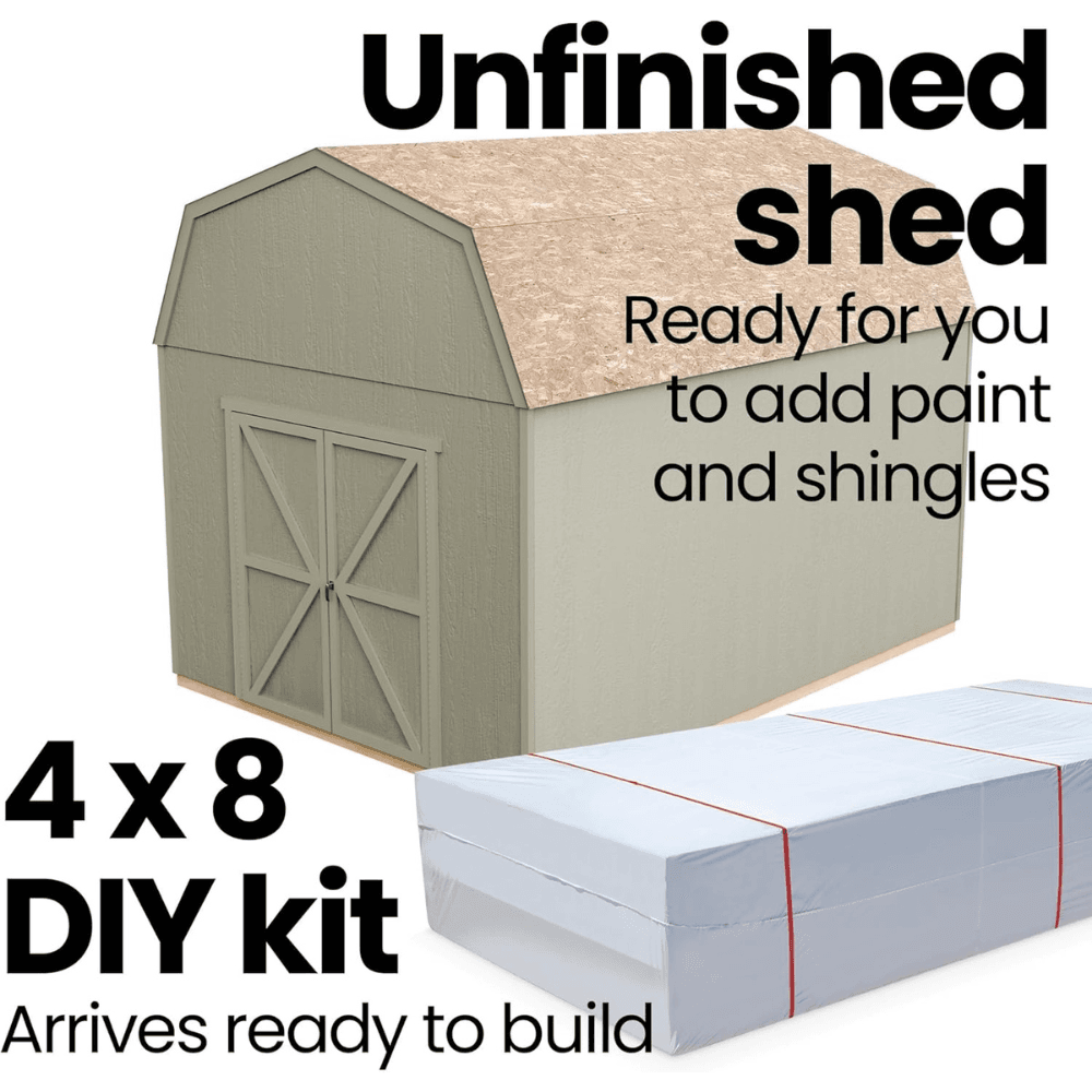 Hudson Wood Storage Shed 3.66m x 4.88m