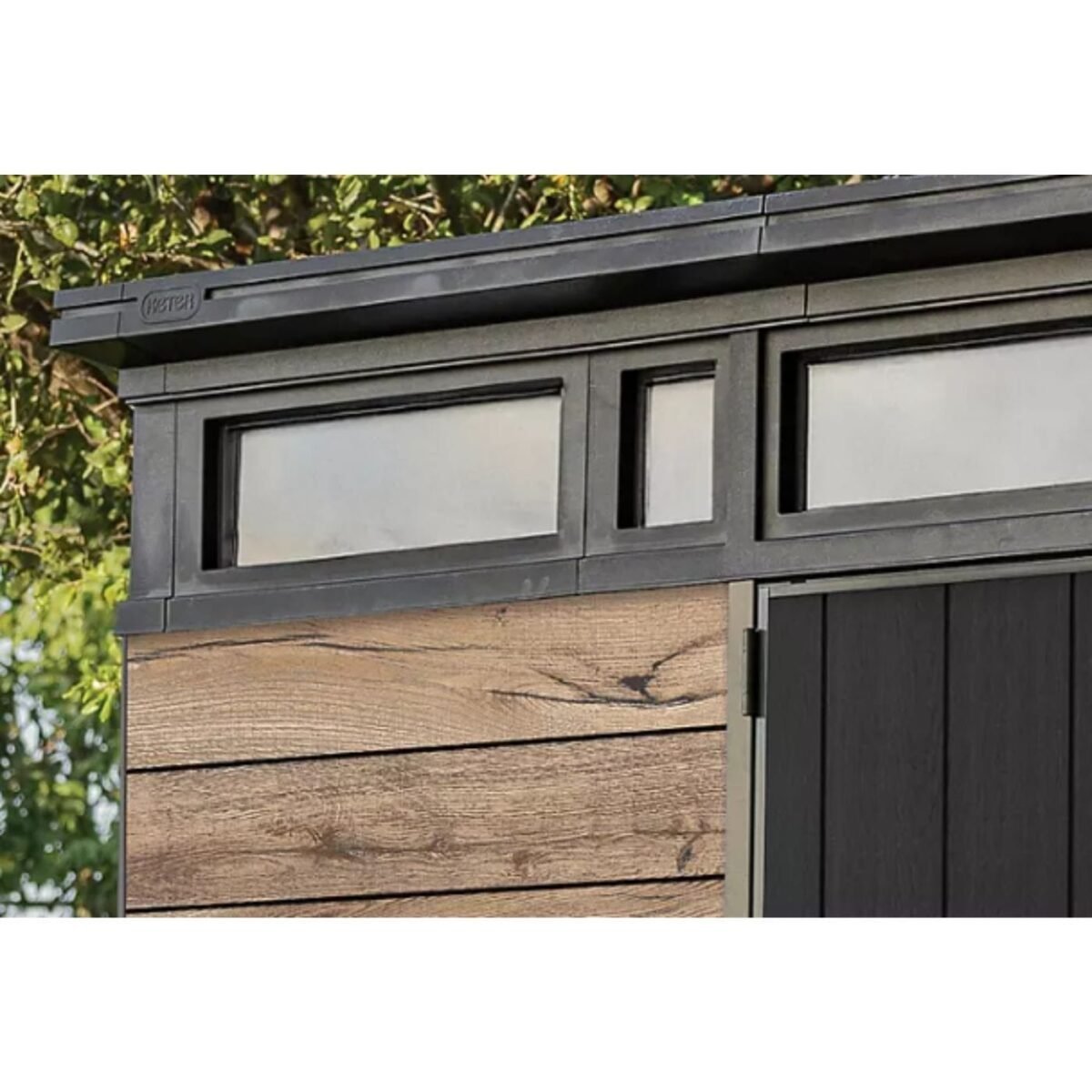 Keter Signature Pine/Graphite DecoCoat Shed 2.7m x 2.1m