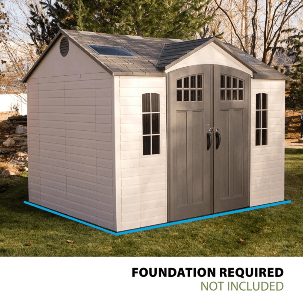 Lifetime Outdoor Storage Shed 3.05m x 2.44m