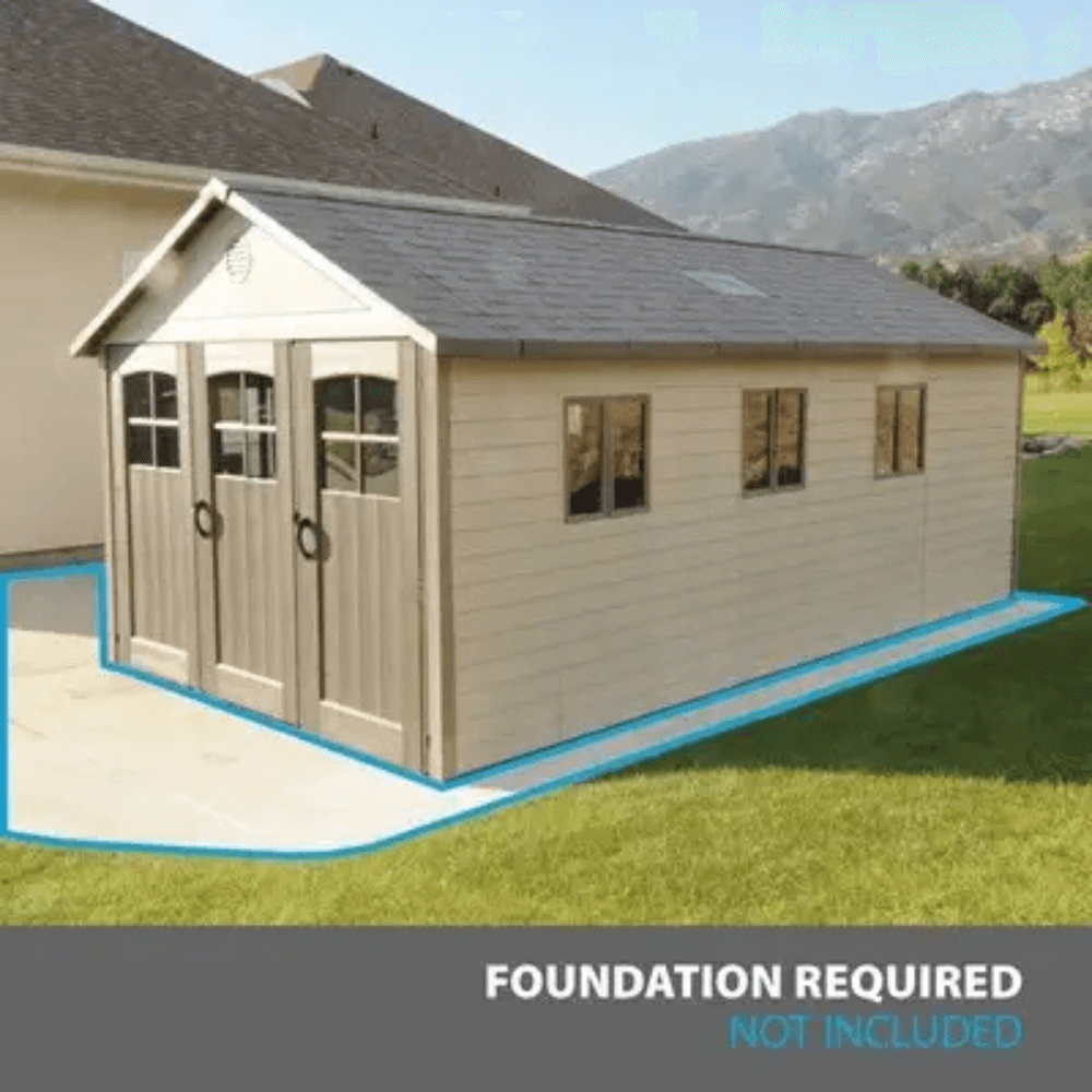 Lifetime 3.4m x 6.4m Storage Garage Kit 60237