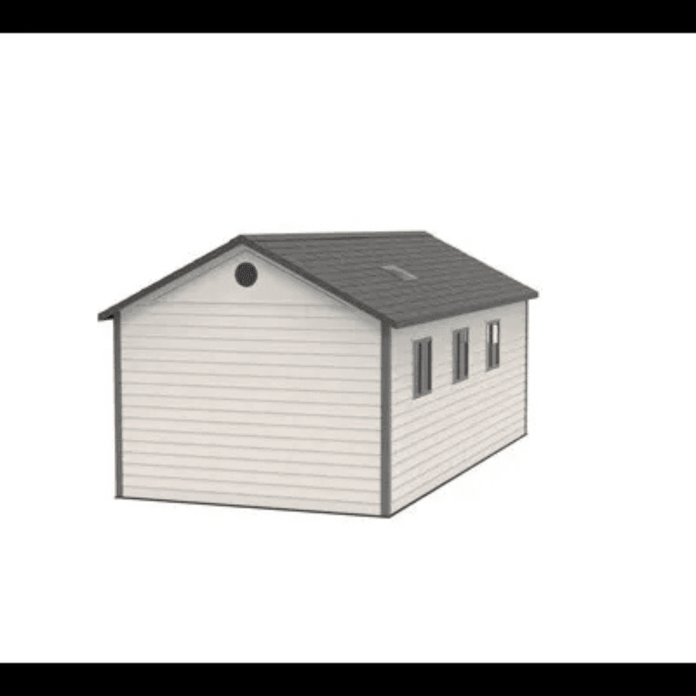 Lifetime 3.4m x 6.4m Storage Garage Kit 60237