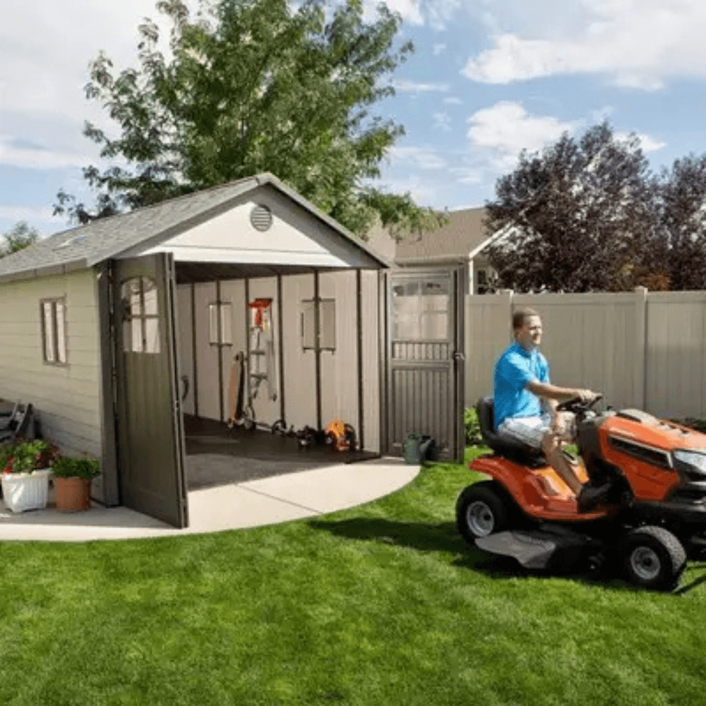 Lifetime 3.4m x 6.4m Storage Garage Kit 60237