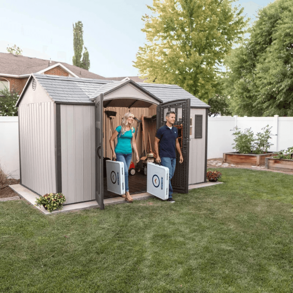 Lifetime Outdoor Storage Shed 3.8m x 2.4m