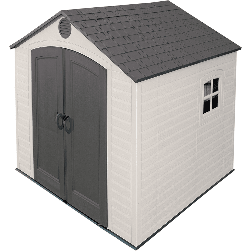 Lifetime Rough Cut Outdoor Storage Shed 2.44m x 2.29m