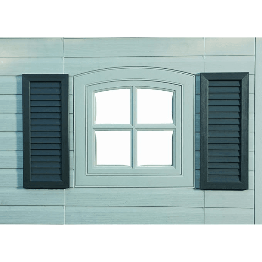 Lifetime 60238 2.4m x 3m Plastic Storage Shed With Floor