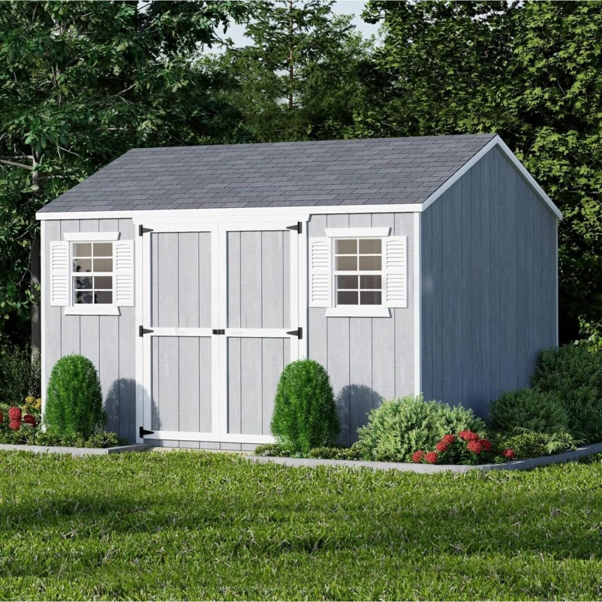 Little Cottage Co. Value Workshop Outdoor Storage Shed 3m x 3.7m