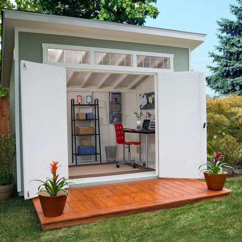 Handy Home Products Olympia Wood Storage Shed 3.05m x 3.05m