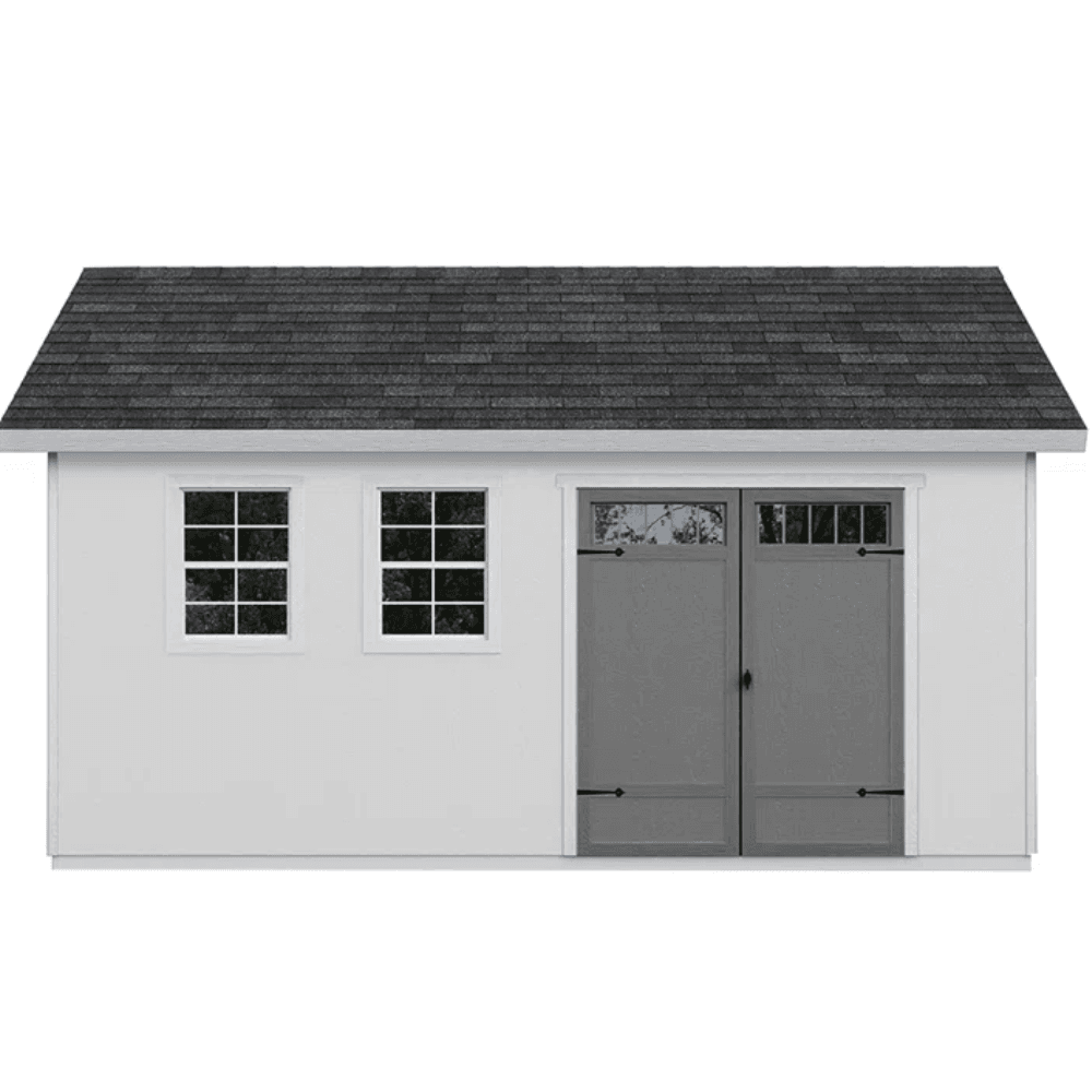 Scarsdale Wood Storage Shed 3.7m x 4.9m
