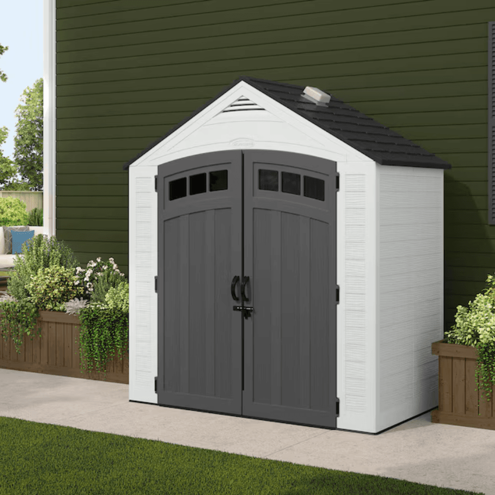 Suncast Vista 2.1m x 1.2m Resin Storage Shed 85kg
