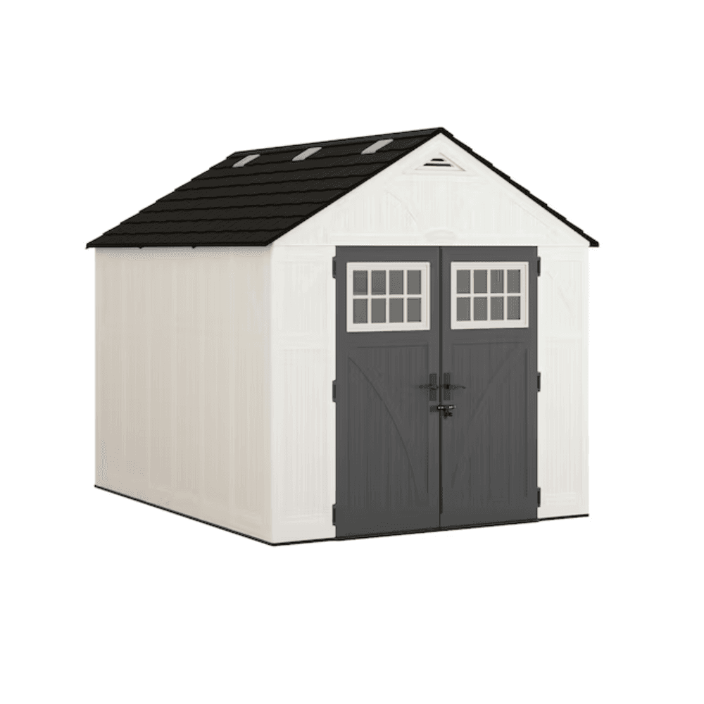 Suncast Tremont 2.4m x 3m Resin Storage Shed With Floor