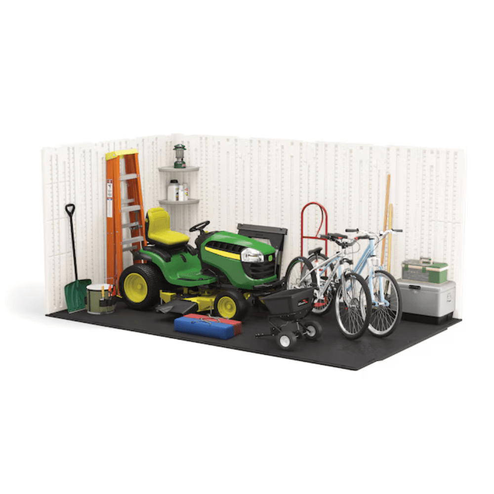 Suncast Tremont 2.4m x 3m Resin Storage Shed With Floor