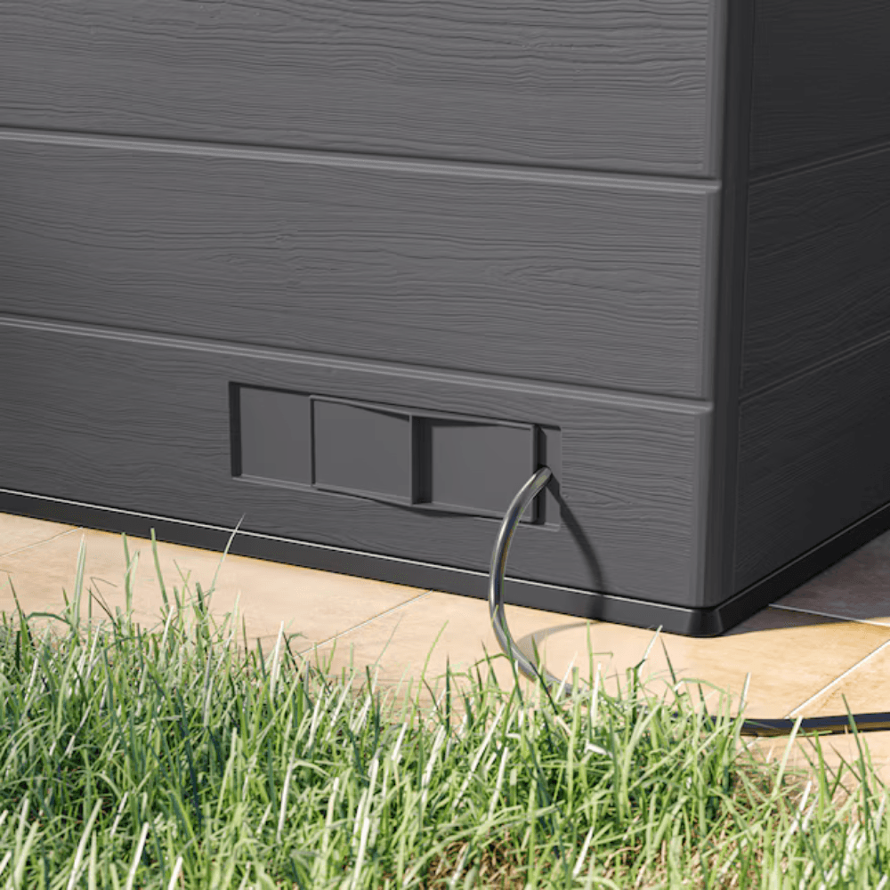 Suncast Cabana Outdoor Storage Shed With Floor 2.4m x 2.1m