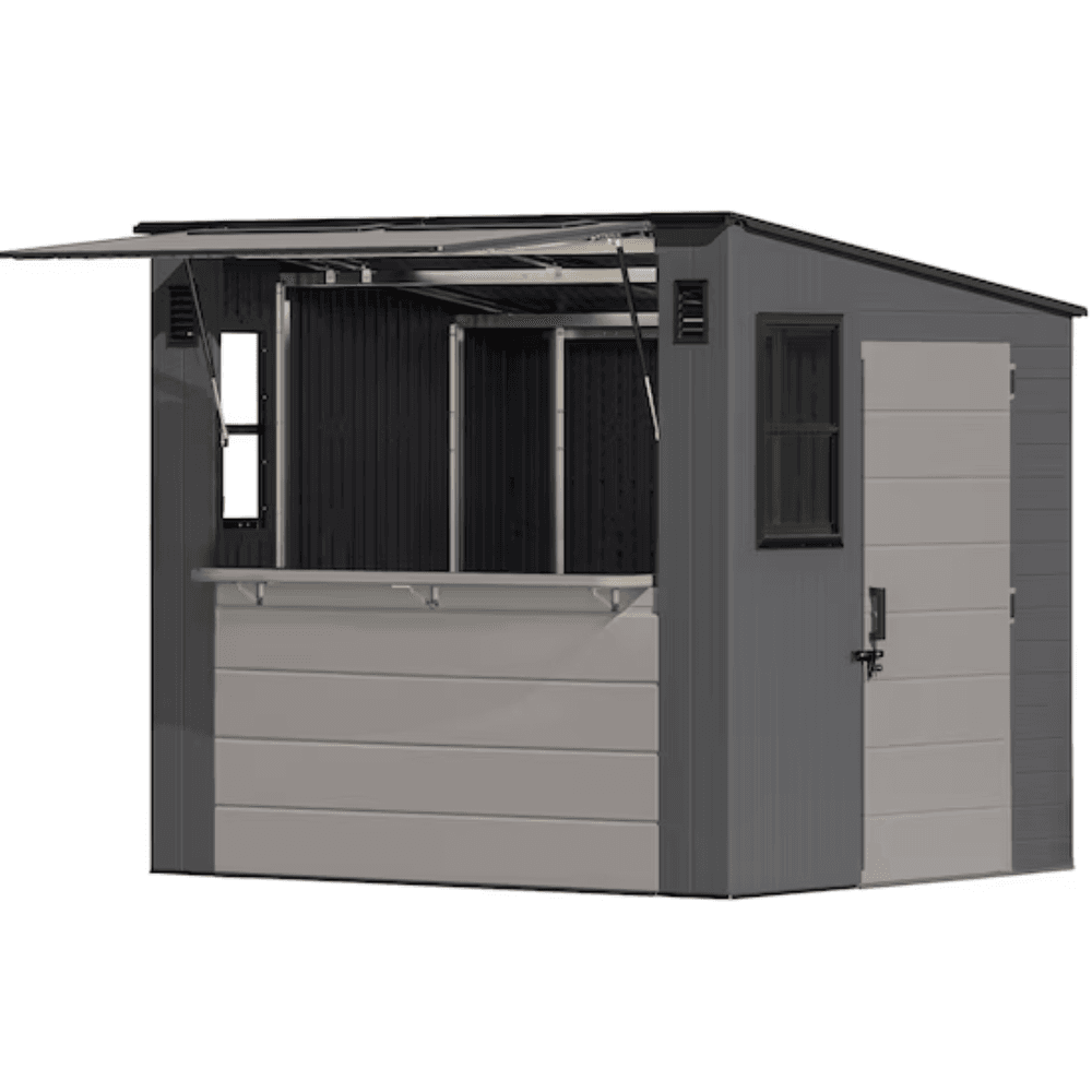 Suncast Cabana Entertainment Resin Storage Shed 2.44m x 2.13m