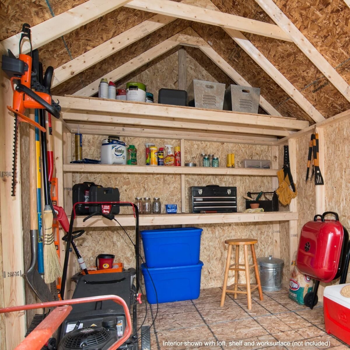 Handy Home Tribeca Wood Storage Shed With Floor 3m x 3.7m