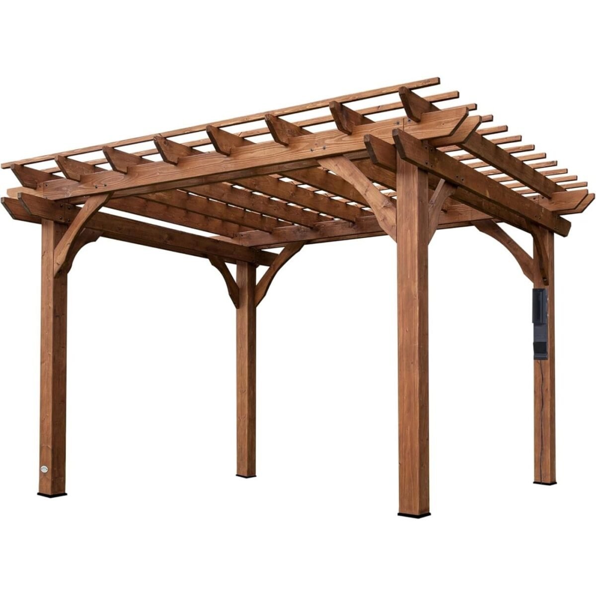 Backyard Discovery Cedar Wood Pergola 3.66m x 3.05m