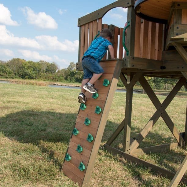 Backyard Discovery Eagles Nest Wooden Playhouse