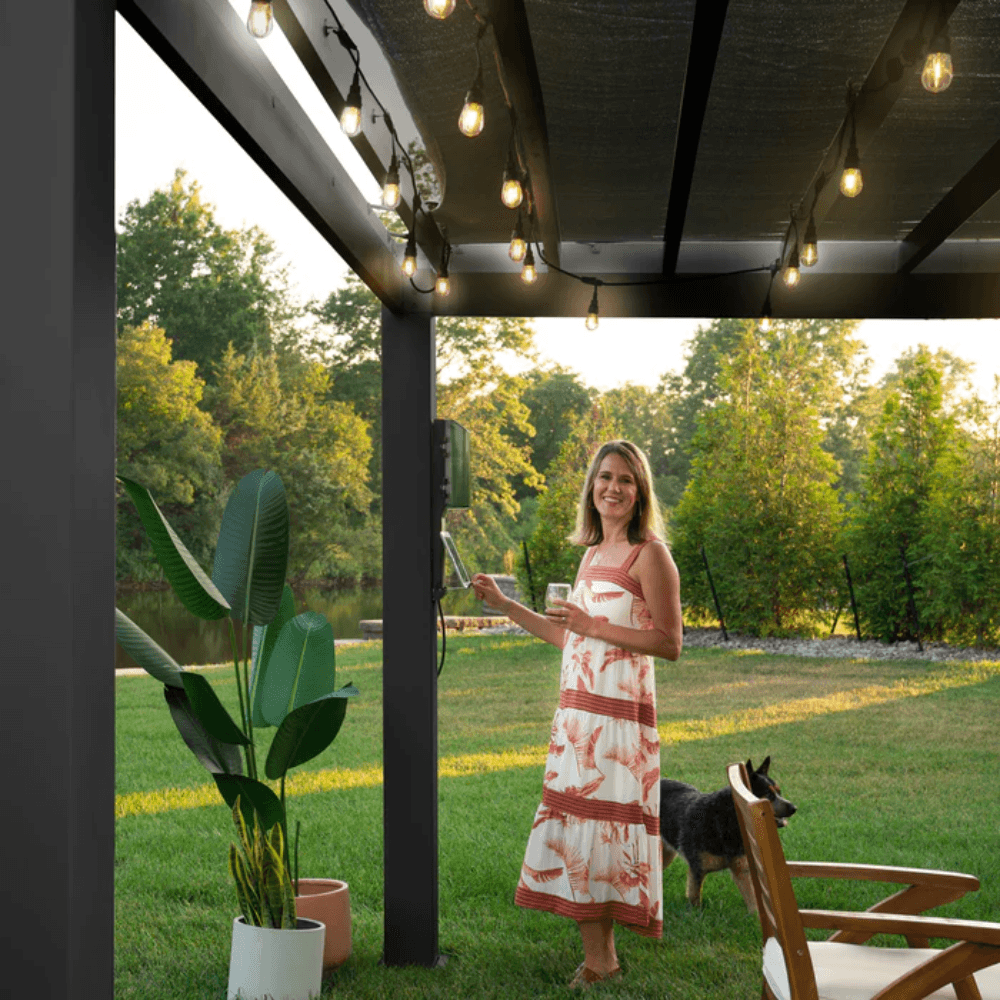 Backyard Discovery Trenton 4.9x3.7m Steel Pergola