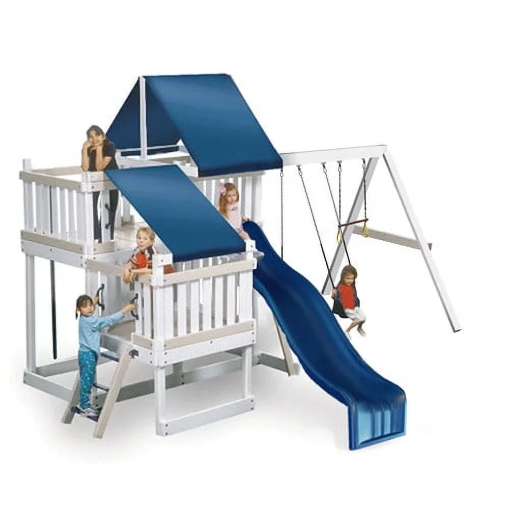 Congo Monkey Playsystem Adventurer Wooden Swing Set 5.18m x 4.27m