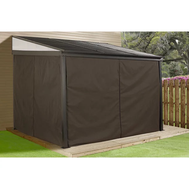 Sojag Portland No.53 Wall Gazebo Steel Roof 3x3.7m