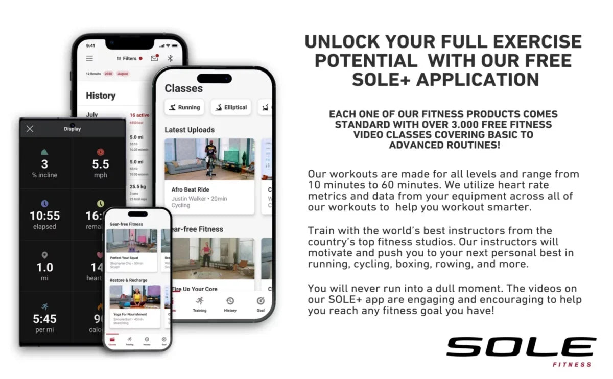 Sole E25 Elliptical Trainer