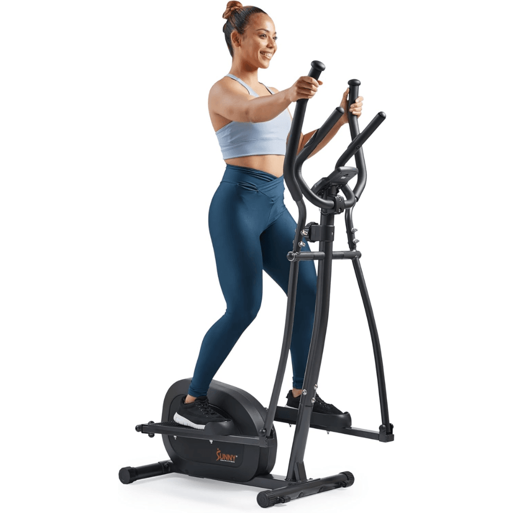 Sunny Health & Fitness Programmable Magnetic Elliptical 42kg