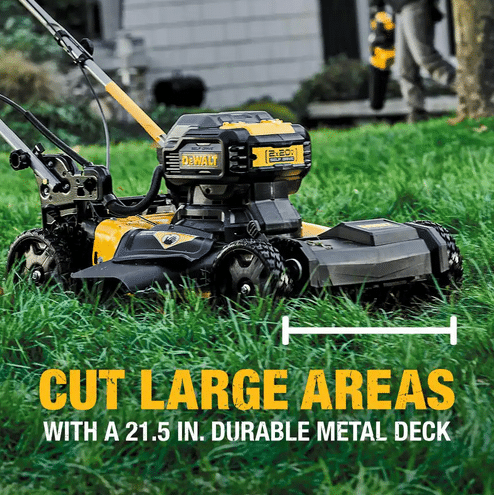 Cordless Self Propelled Lawn Mower Combo Kit 54.6cm