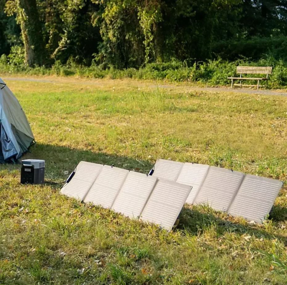 EcoFlow DELTA 2 950 Portable Power Station With 2x 110W Solar Panels