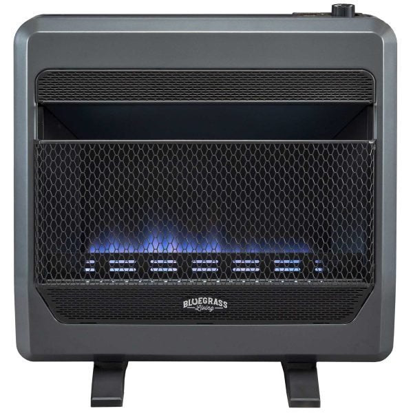 Bluegrass Living B30TNB-BB Vent Free Gas Heater 64.8cm x 61.2cm