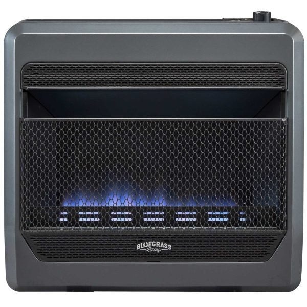 Bluegrass Living B30TNB-BB Vent Free Gas Heater 64.8cm x 61.2cm