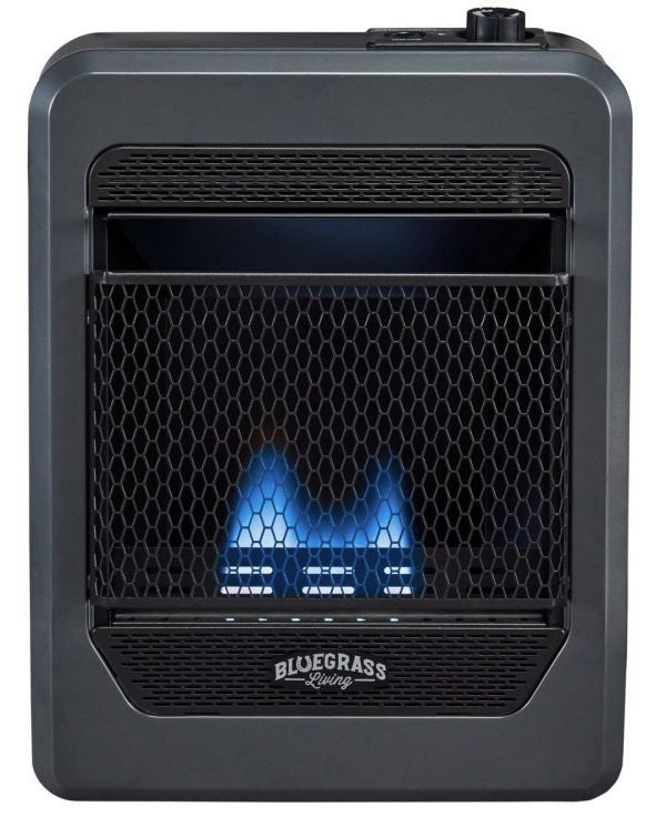 Bluegrass Living B10TPB-B Ventless Gas Heater 53.8cm x 40.1cm
