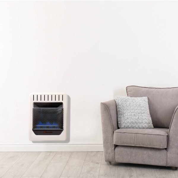 HearthSense BF10M-B-R Ventless Gas Heater 53.8cm x 40.1cm