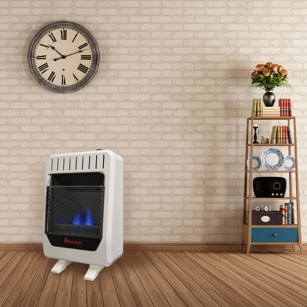 HearthSense BF10M-B-R Ventless Gas Heater 53.8cm x 40.1cm