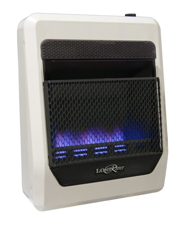 Lost River PCIT20BF Dual Fuel Ventless Blue Flame Space Heater 10kg