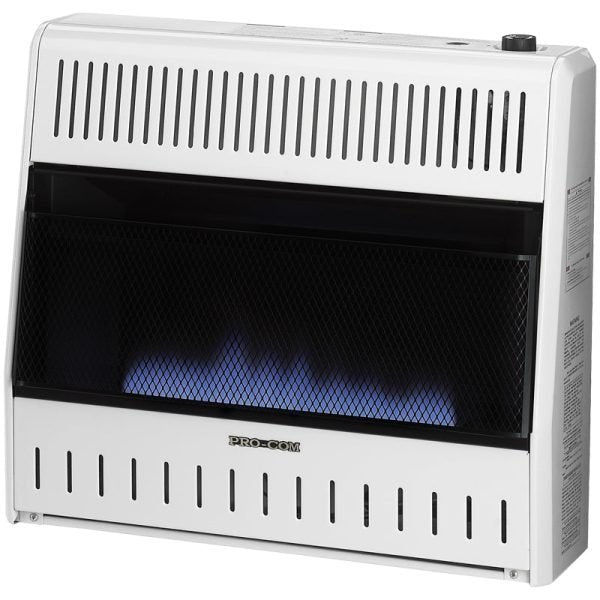 ProCom MNSD300TBA-R Dual Fuel Ventless Blue Flame Heater 12kg