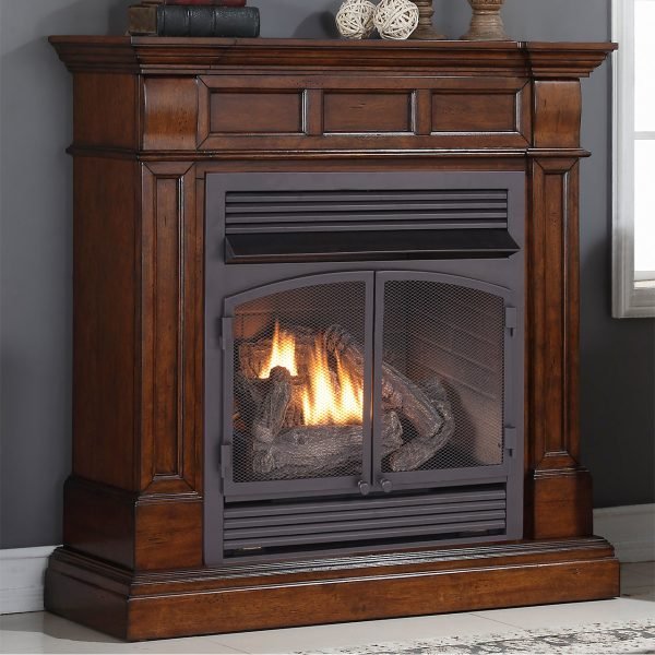 Duluth Forge DFS-400T-2AC Dual Fuel Ventless Fireplace 1.12m x 1.12m