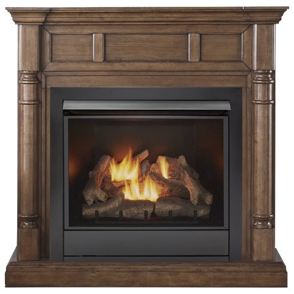 Duluth Forge FDI32R-M-WN Ventless Gas Fireplace 1.4m x 54.6cm
