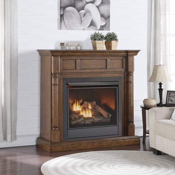 Duluth Forge FDI32R-M-WN Ventless Gas Fireplace 1.4m x 54.6cm