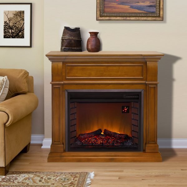 Duluth Forge EL1350-3-AS Electric Fireplace 101.6cm x 101.6cm