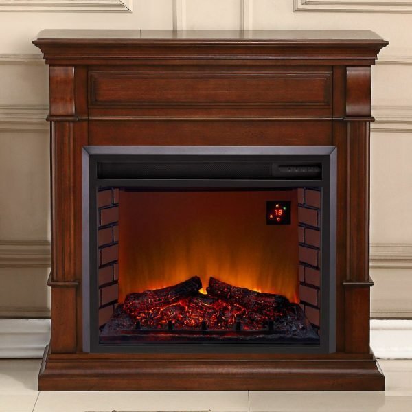 Duluth Forge EL1350-4-AS Electric Fireplace Apple Spice